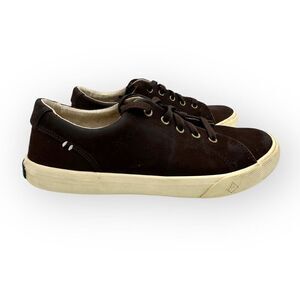 Sperry Kids Striper II LTT Top Sider Lace Up Sneaker Shoes Brown Size 2M